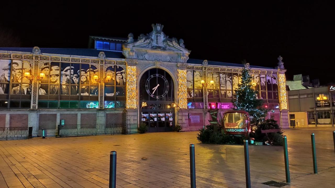 Narbonne Studio renové centre ville Esterno foto